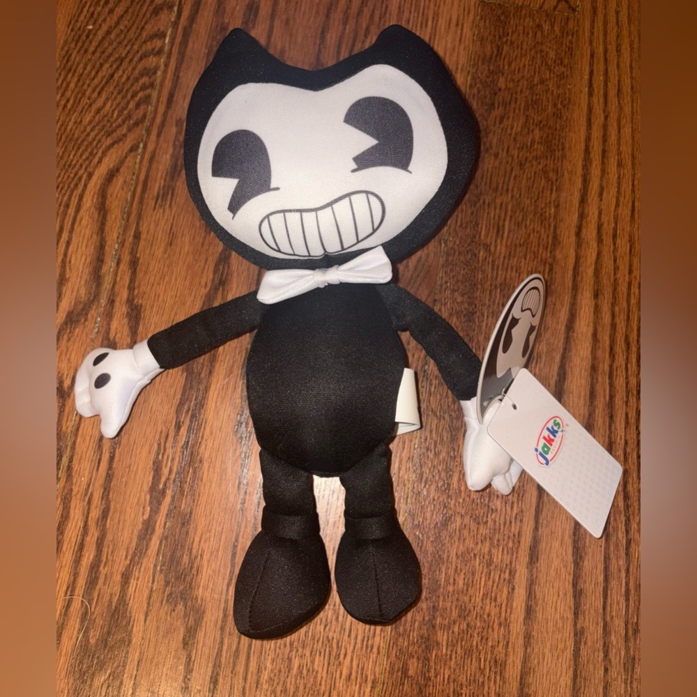 Bendy 9 inch Basic Collectible Toy Plush Real World Bendy NWT